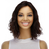 12" Divine Lace Top Topper Soft Black Wavy