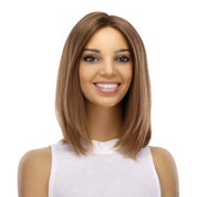 12" Divine Luxe Lace Top Wig #12 Warm Light Brown