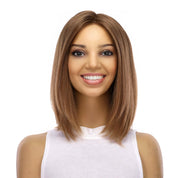 12" Divine Luxe Lace Top Wig #12 Warm Light Brown