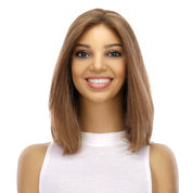 12" Divine Luxe Lace Top Wig #14 Dark Blonde