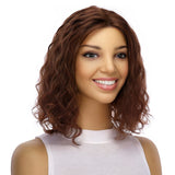 12" Divine Lace Top Topper Auburn Wavy