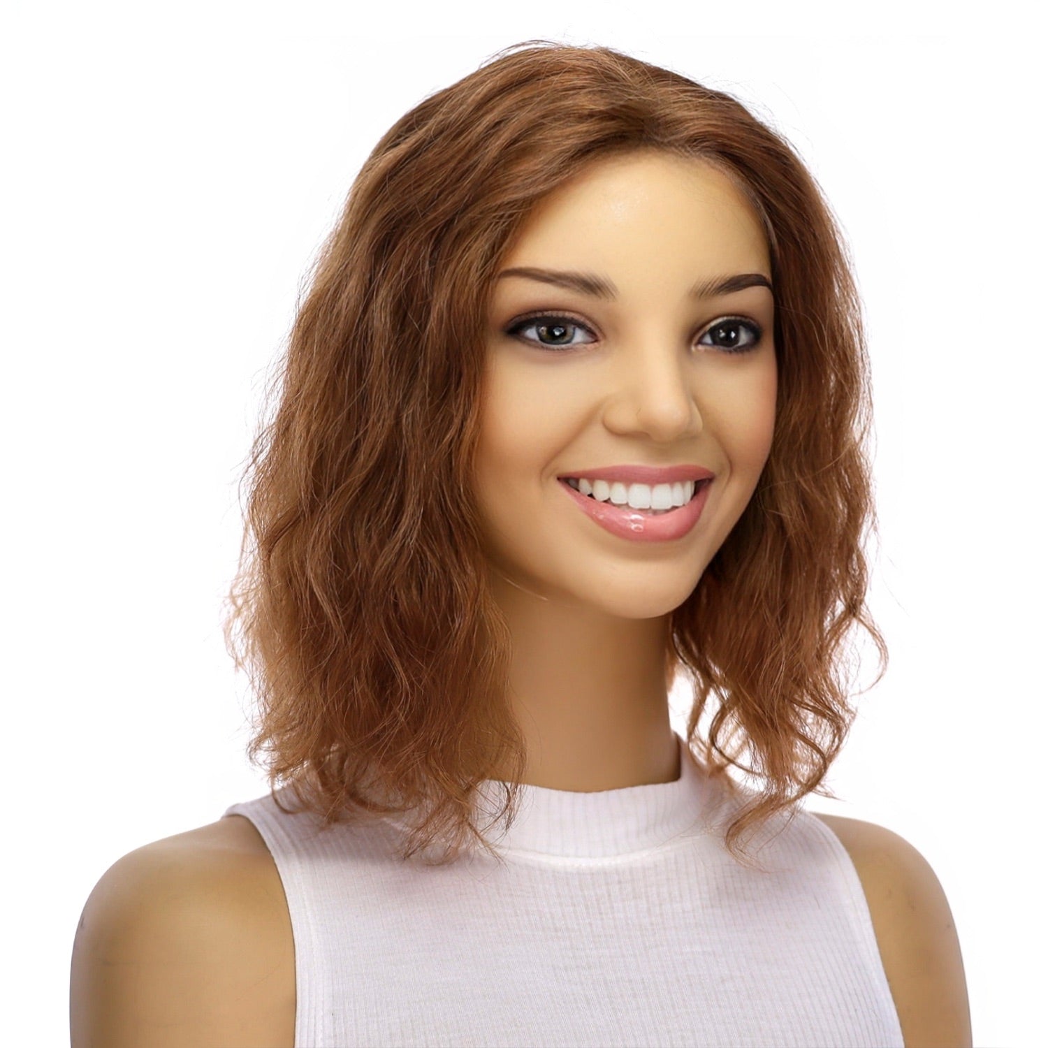 12" Divine Lace Top Topper Copper Wavy