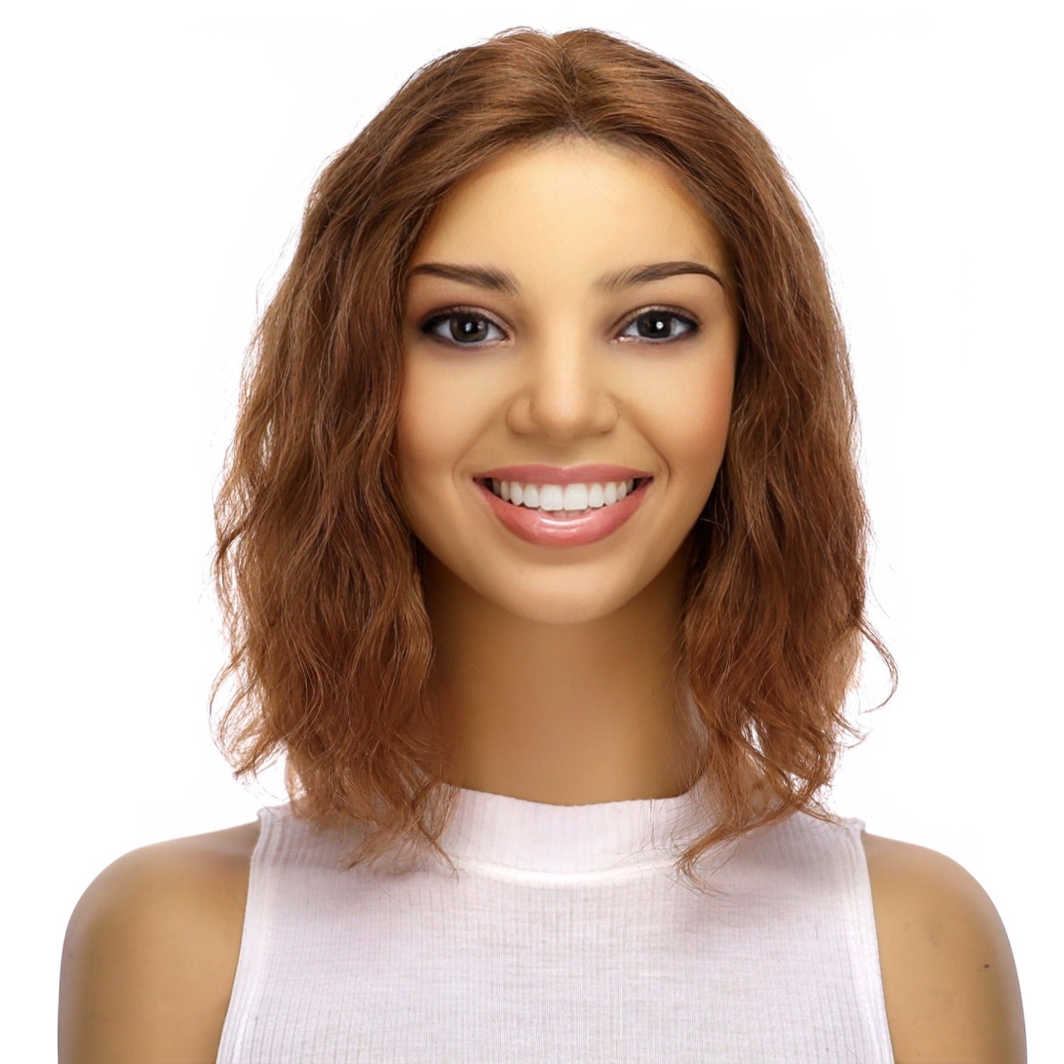 12" Divine Lace Top Topper Copper Wavy