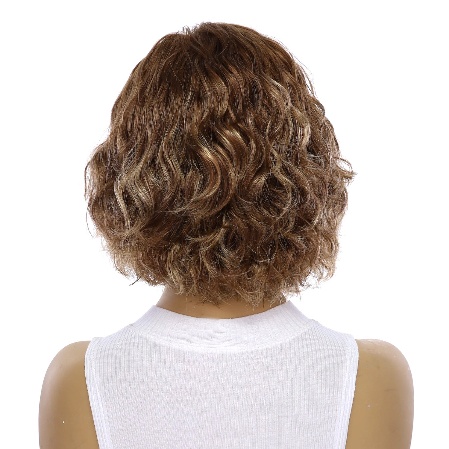 12" Halle Silk Top Wig Light Brown Babylight Wavy