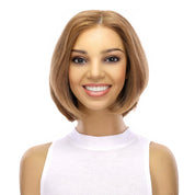 12" Luxe Pixie Silk Top Wig #14 Warm Dark Blonde