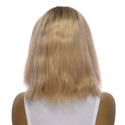 12" Divine Lace Top Wig Platinum Blonde Wavy