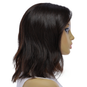 12" Divine Lace Top Topper Natural Black