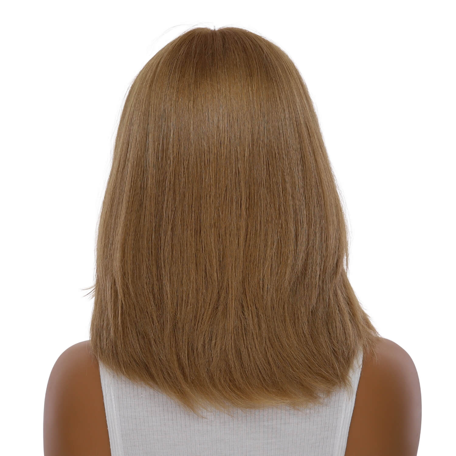 13" Luxe Bob Silk Top #14 Warm Dark Blonde