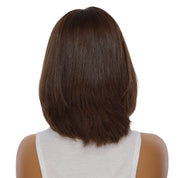 13" Luxe Bob Silk Top Wig #8 Warm Medium Brown