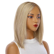 13" Victoria Silk Top Wig Ash Blonde