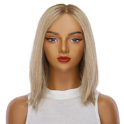13" Victoria Silk Top Wig Ash Blonde