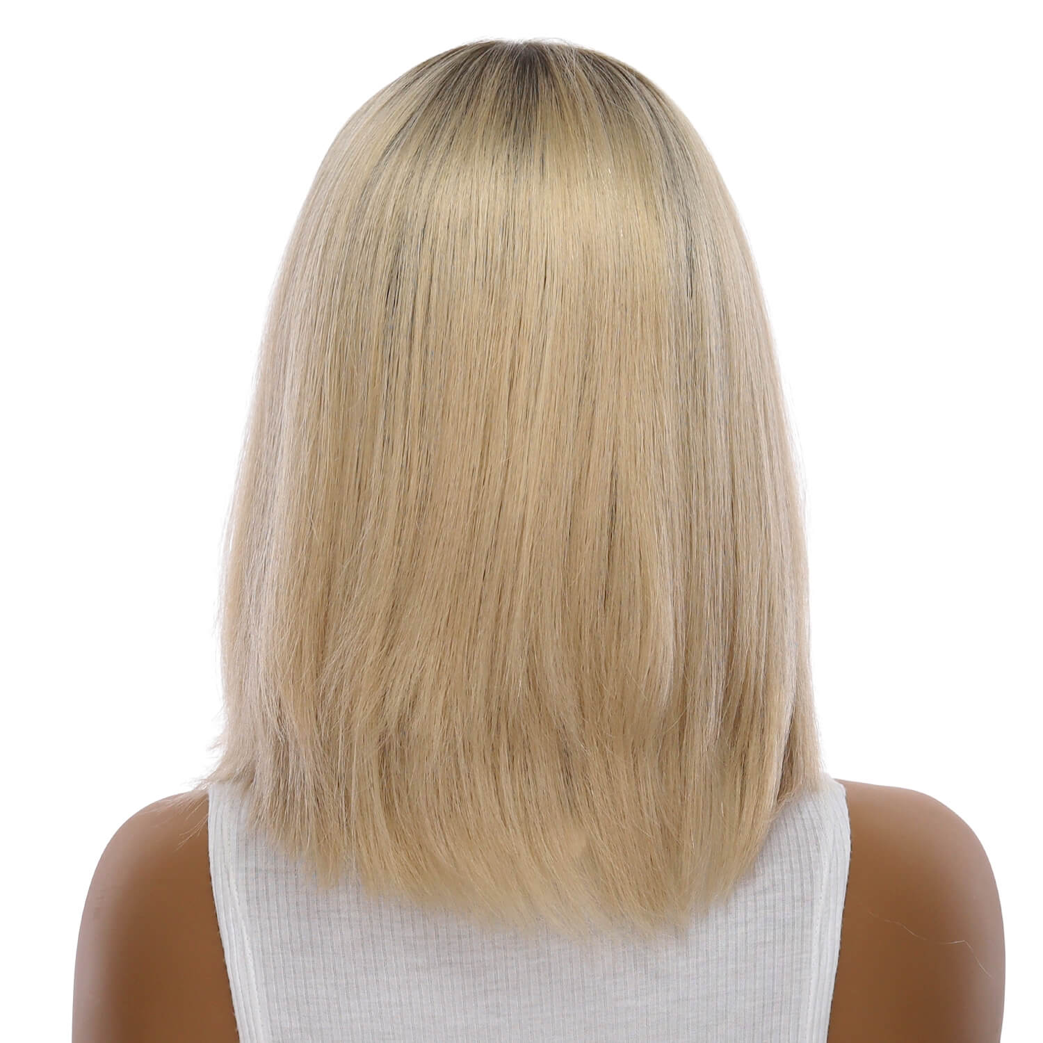 13" Victoria Silk Top Wig Beige Blonde