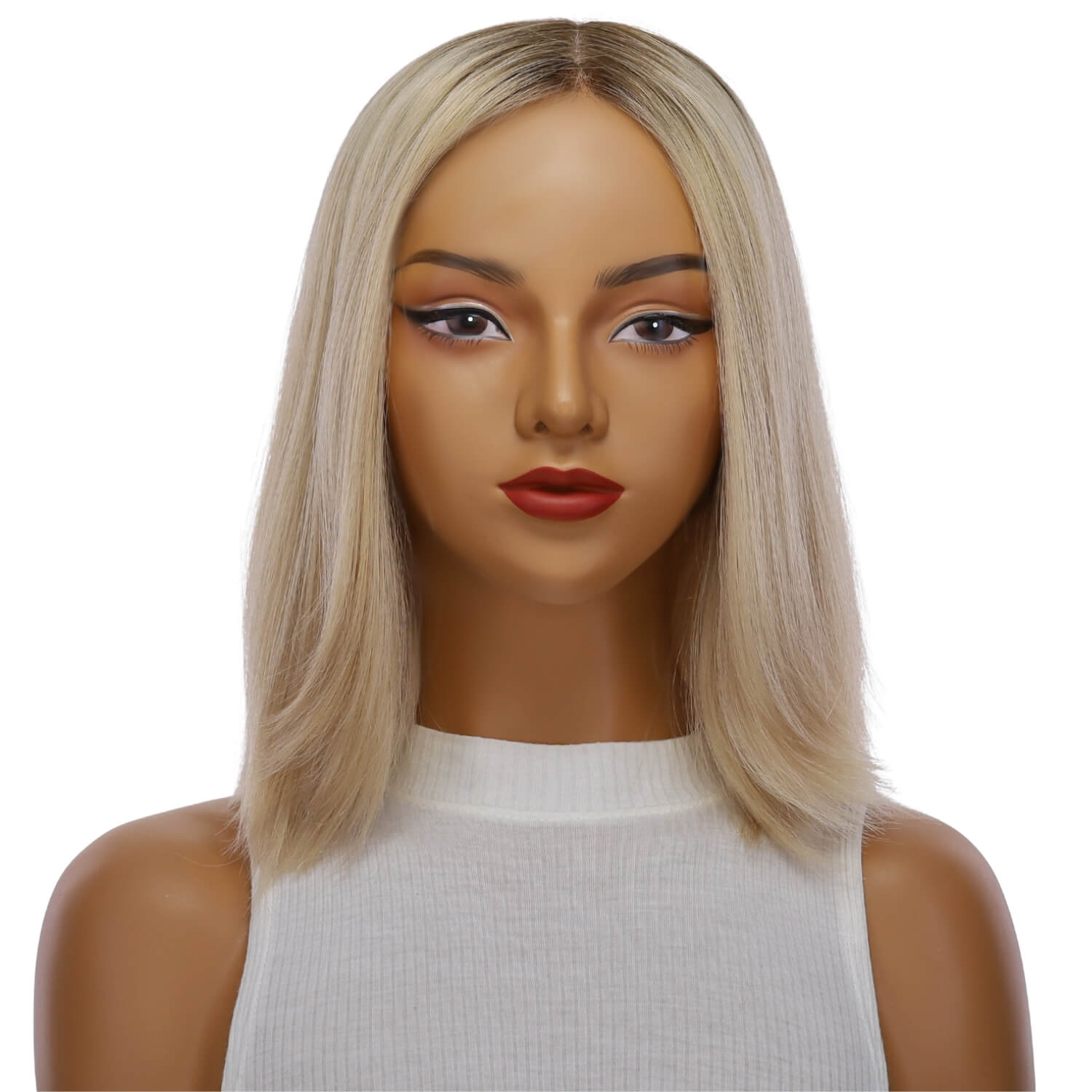 13" Victoria Silk Top Wig Beige Blonde