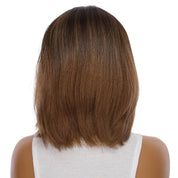 13" Victoria Silk Top Wig Dark Brown Ombre