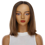 13" Victoria Silk Top Wig Dark Brown Ombre