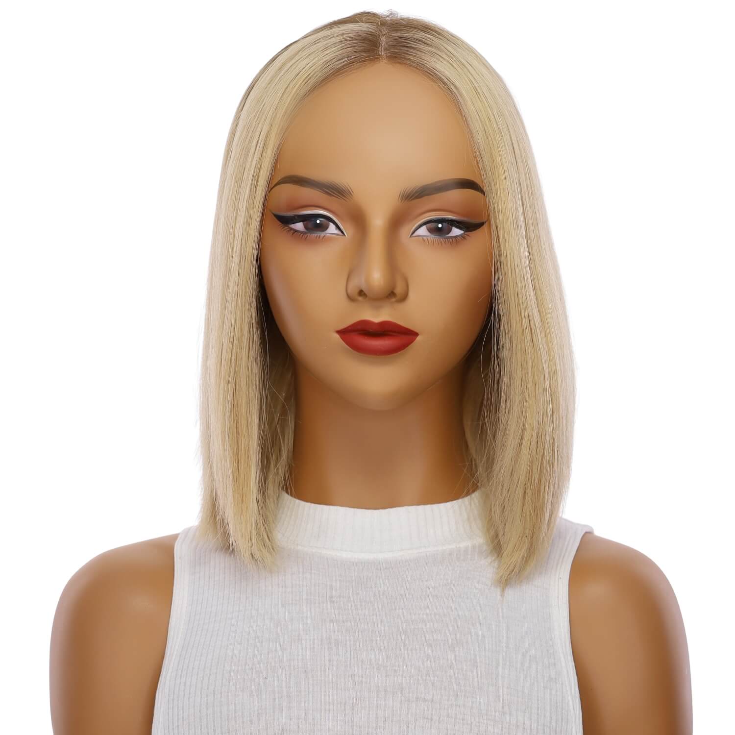 13" Victoria Silk Top Wig Golden Blonde