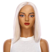 13" Victoria Silk Top Wig Ice Blonde