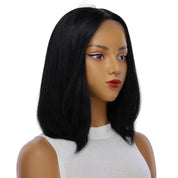 13" Victoria Silk Top Wig Jet Black