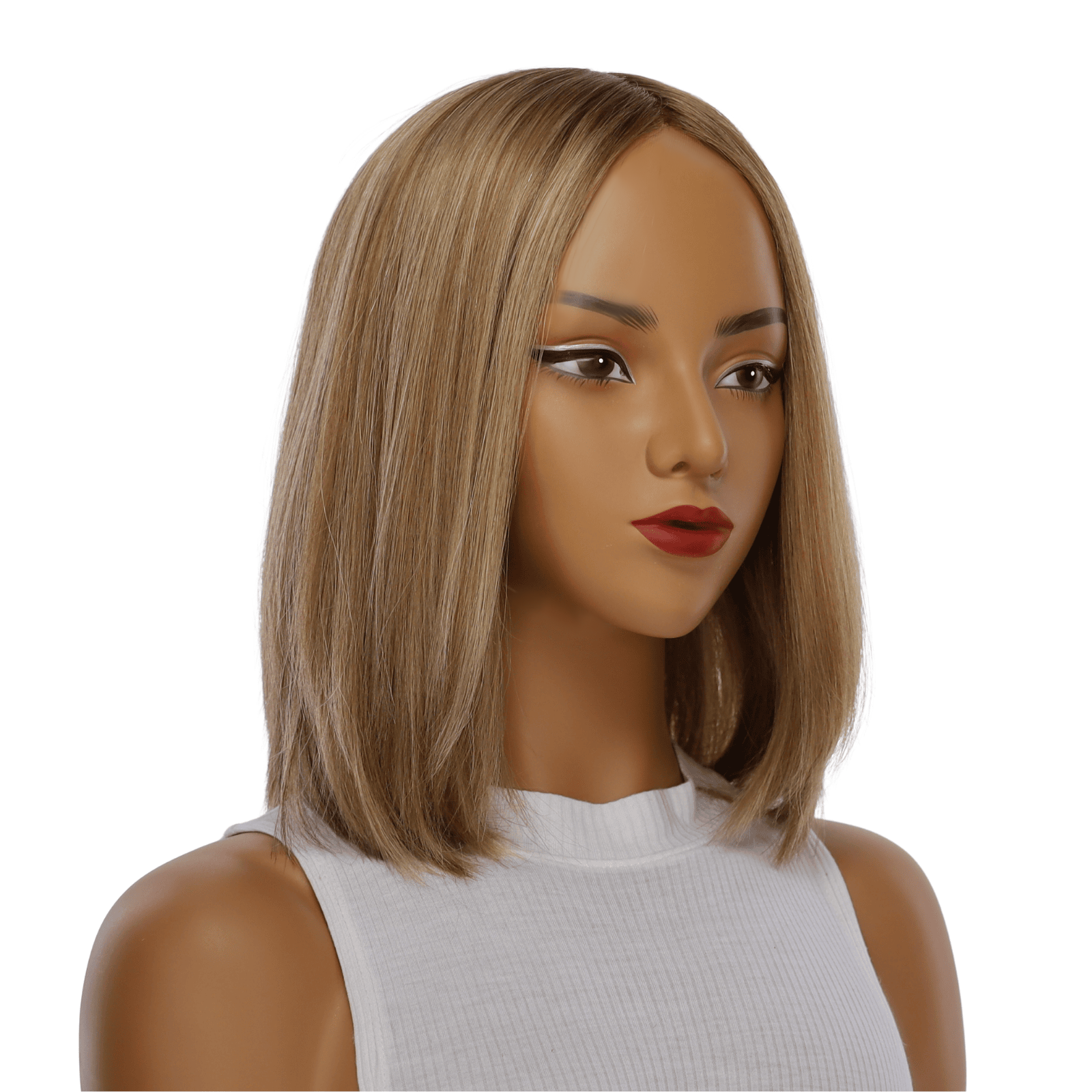 13" Victoria Silk Top Wig Medium Blonde