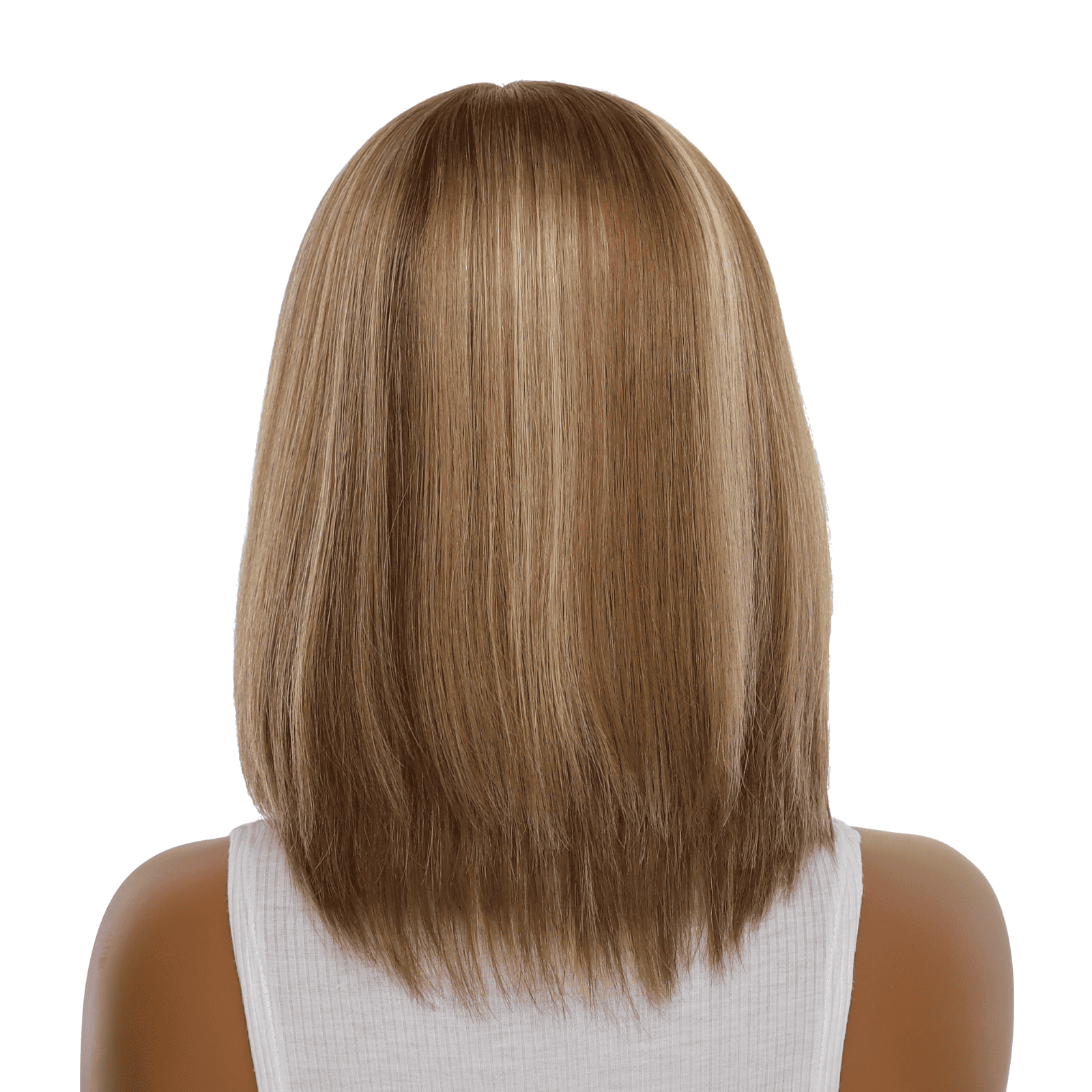 13" Victoria Silk Top Wig Medium Blonde
