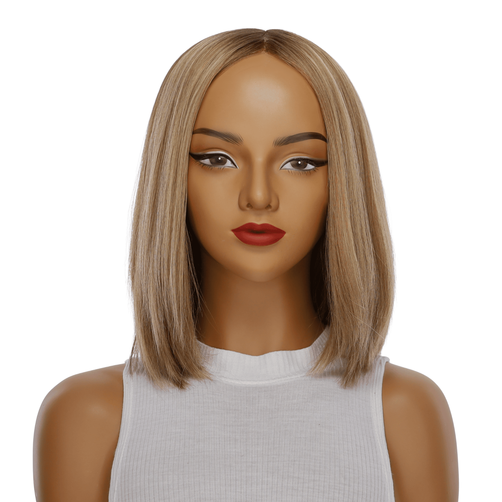 13" Victoria Silk Top Wig Medium Blonde