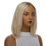 13" Victoria Silk Top Wig Platinum Blonde 2.0
