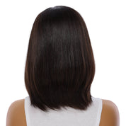 13" Victoria Silk Top Wig Soft Black