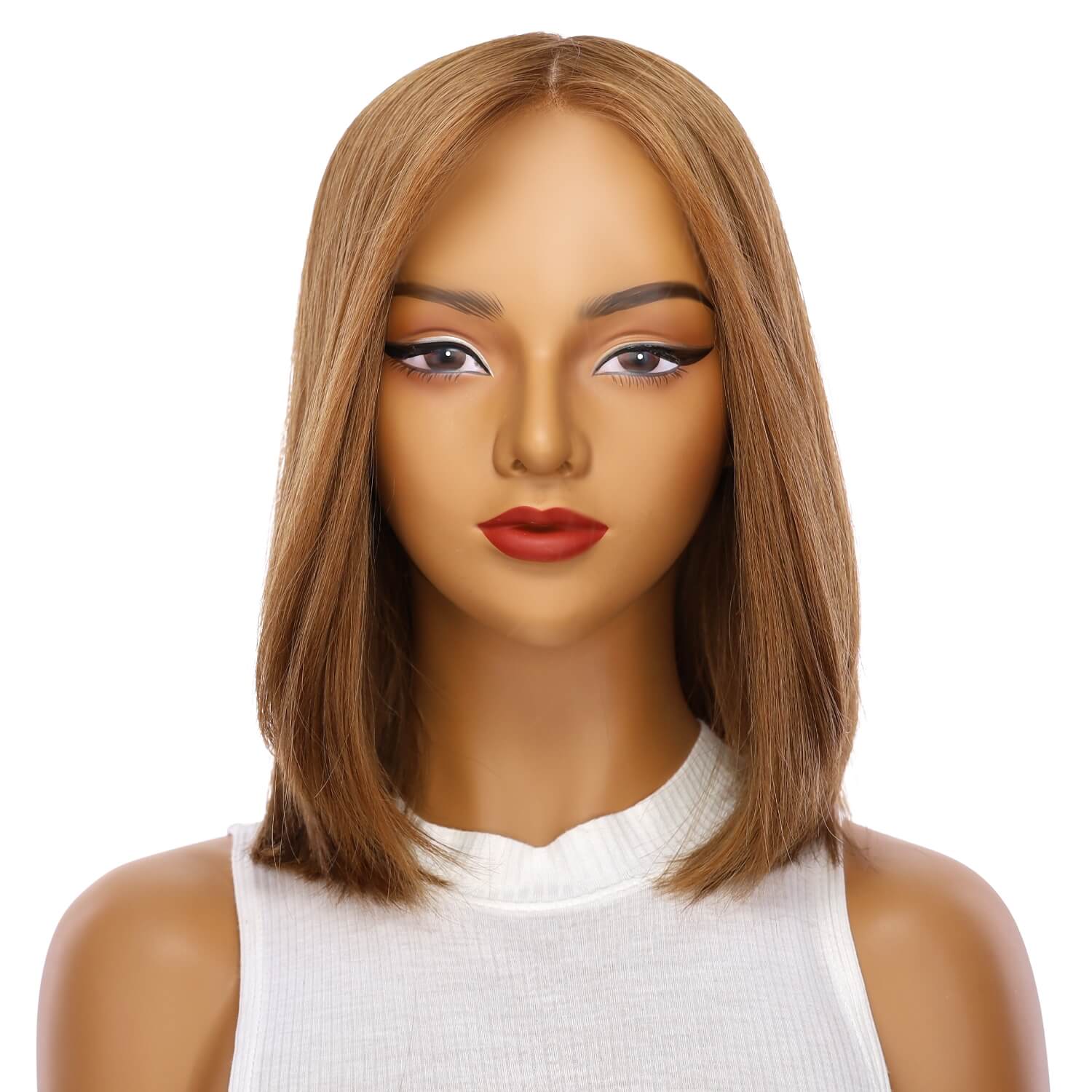 13" Victoria Silk Top Wig Strawberry Blonde