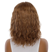 13" Victoria Silk Top Wig Strawberry Blonde Wavy