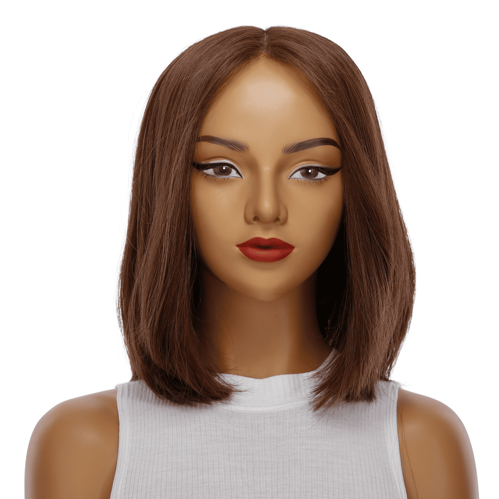 13" Victoria Silk Top Wig Auburn