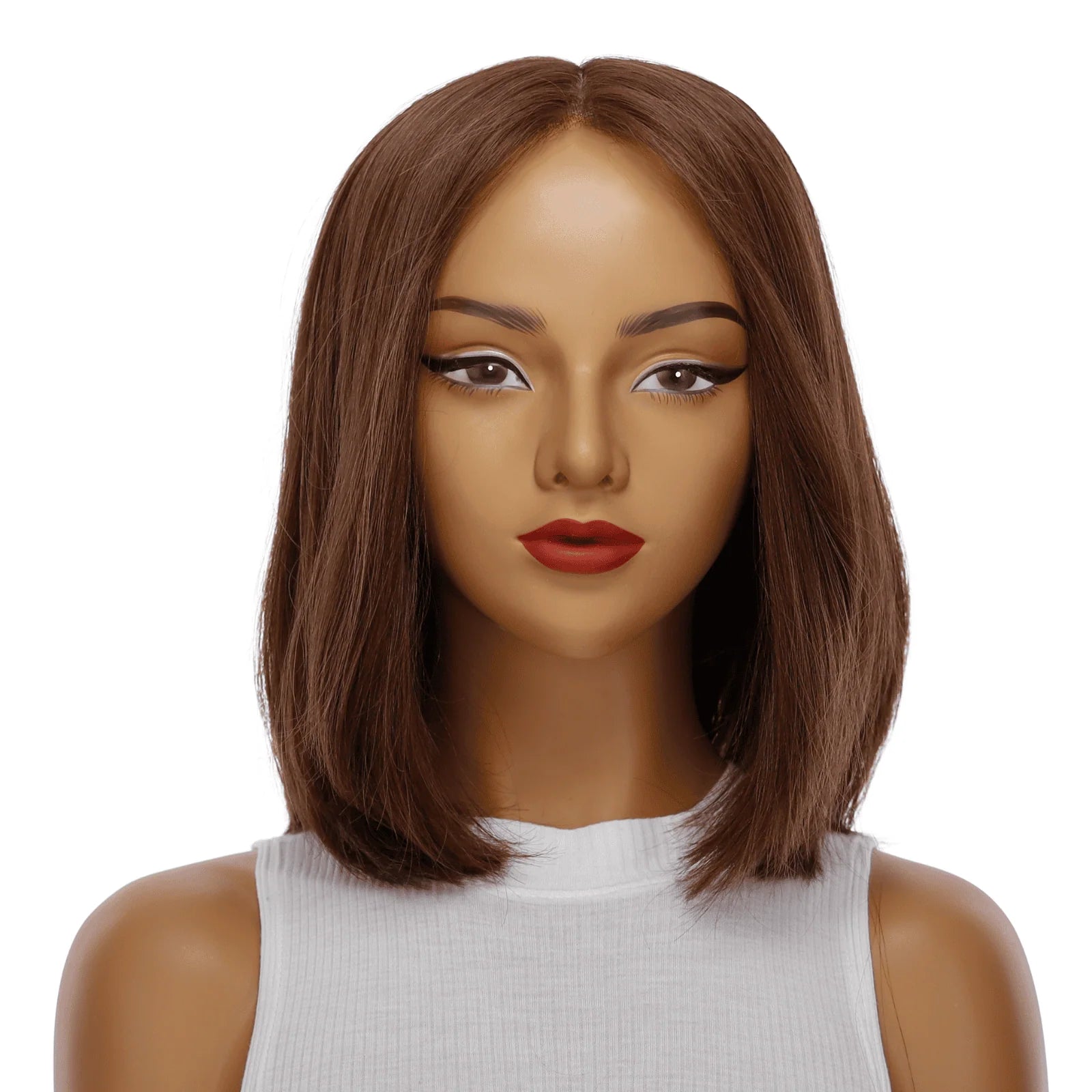 13" Victoria Silk Top Wig Auburn