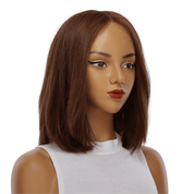 13" Victoria Silk Top Wig Auburn