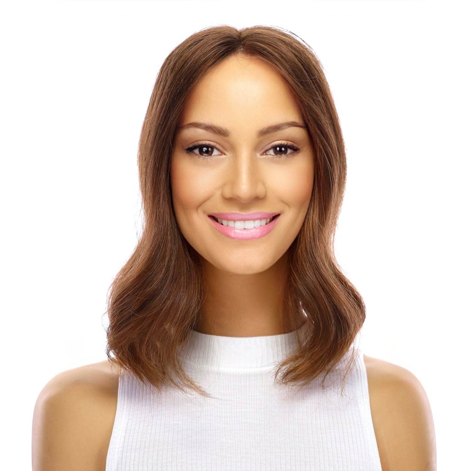 14" Topaz Lace Top Topper #10 Neutral Light Brown