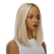 14" Emerald Silk Top Topper Platinum Blonde 2.0