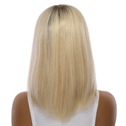 14" Emerald Silk Top Topper Platinum Blonde 2.0