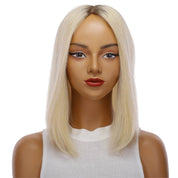 14" Emerald Silk Top Topper Platinum Blonde 2.0