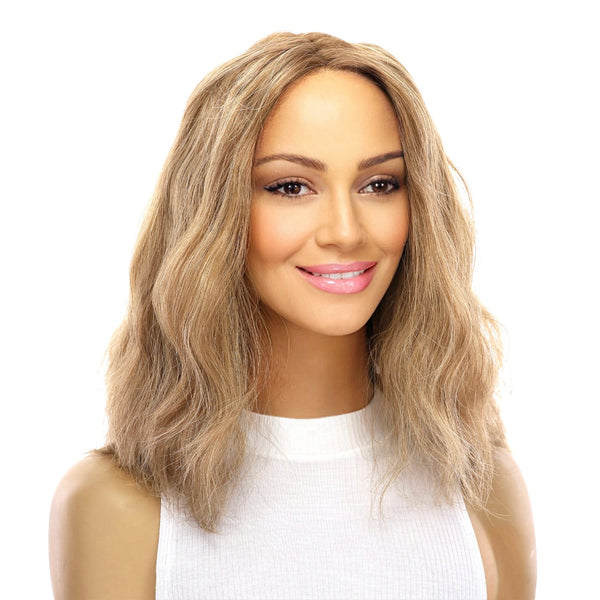 16" Divine Lace Top Wig Medium Blonde Wavy