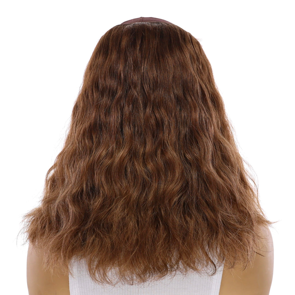 16" HatFall Wig Medium Brown Babylight Wavy