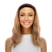 16" HatFall Wig Medium Blonde Wavy