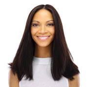 16" Luxe Silk Top Wig #1B Black