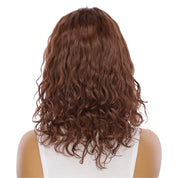 16" Divine Lace Top Topper Auburn Wavy