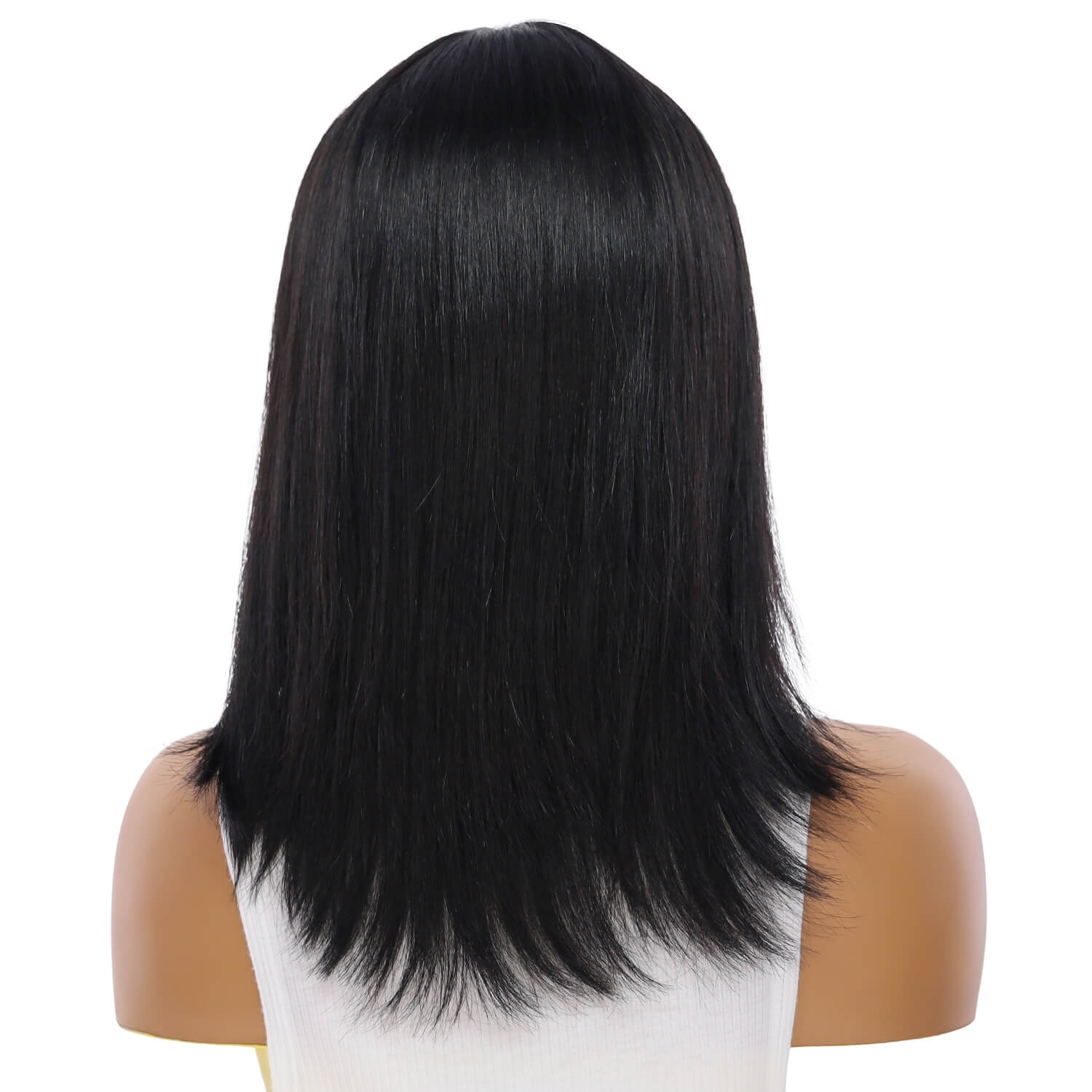 16" Divine Lace Top Topper Jet Black