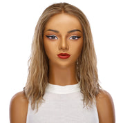 16" Divine Lace Top Topper Medium Blonde Wavy
