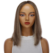 16" Divine Lace Top Topper Medium Brown w/ Highlights