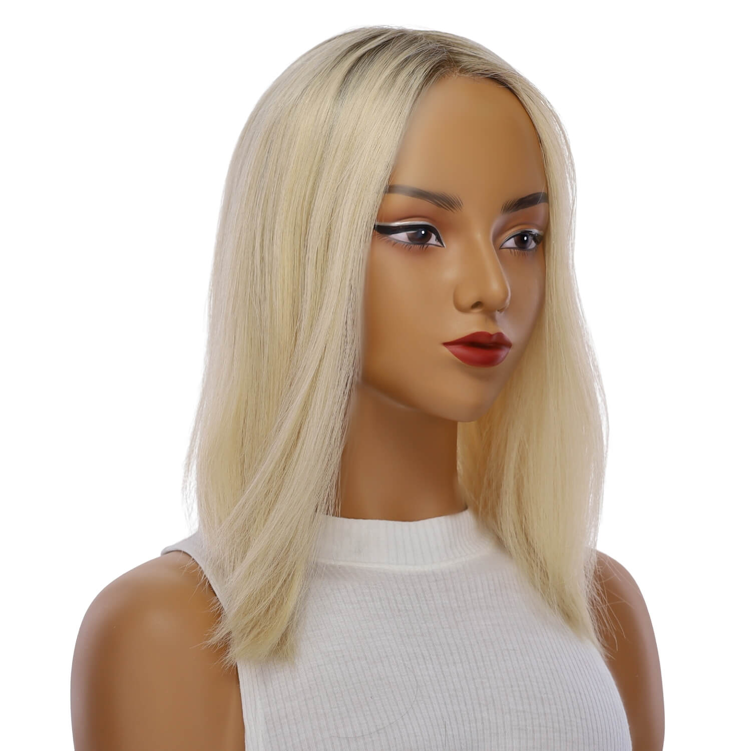 16" Divine Lace Top Topper Platinum Blonde 2.0