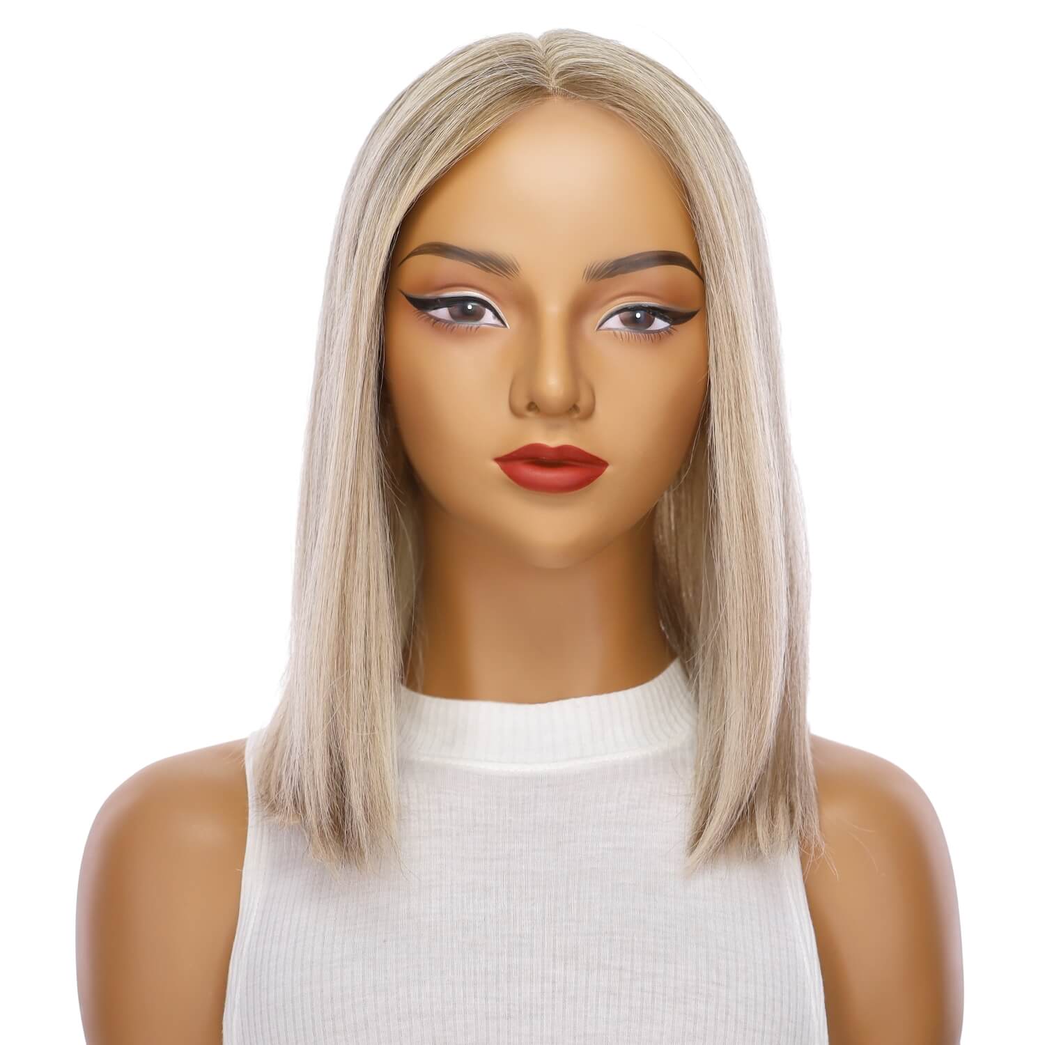 16" Divine Lace Top Wig Icy Blonde w/ Lowlights