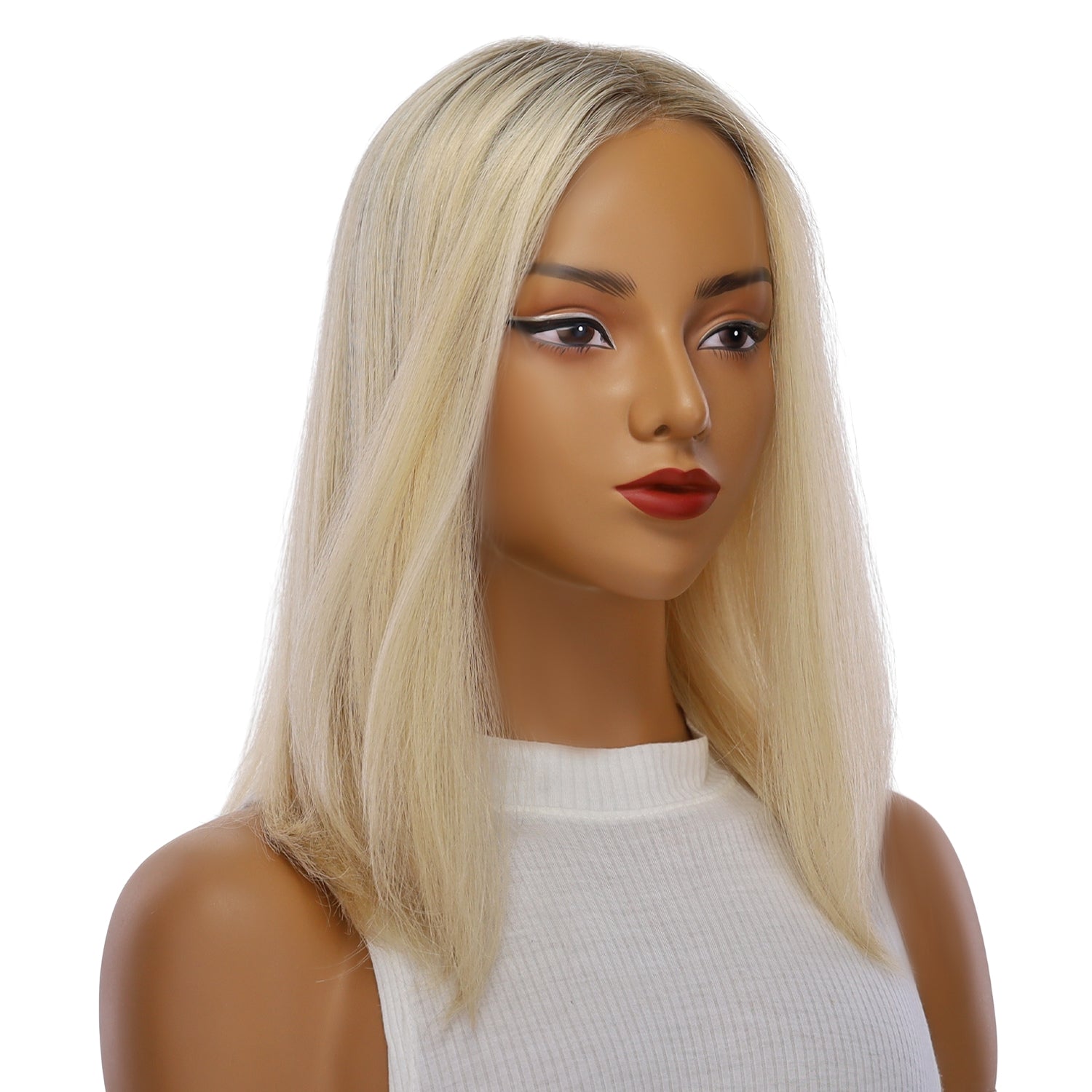 16" Divine Lace Top Wig Platinum Blonde 2.0