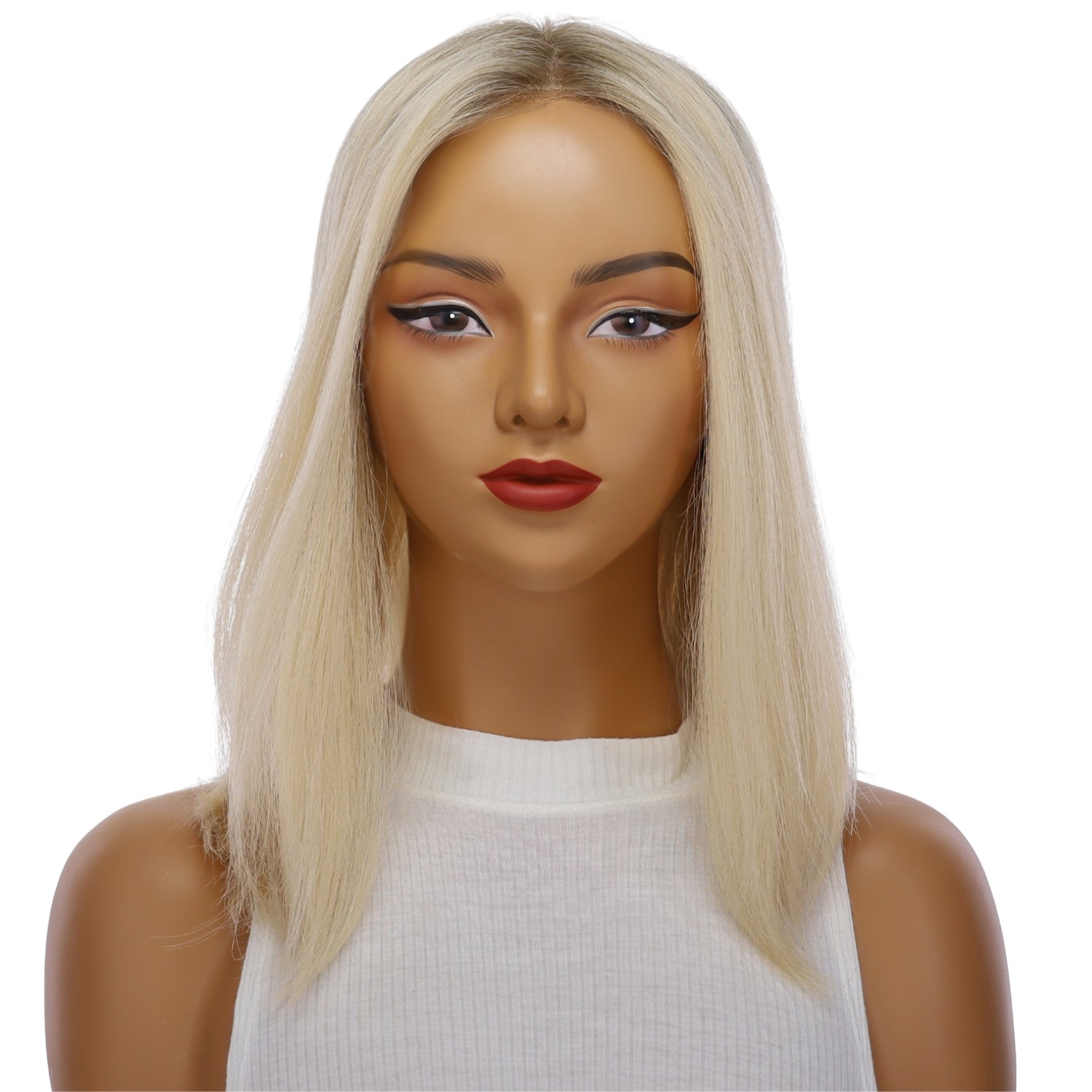 16" Divine Lace Top Wig Platinum Blonde 2.0