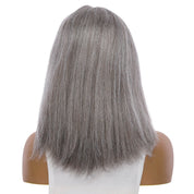 16" Divine Lace Top Wig Silver Fox
