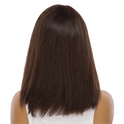 16" Divine Lace Top Wig Dark Brown